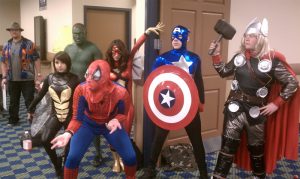 The Avengers costumes