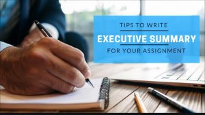 what is an executive summary