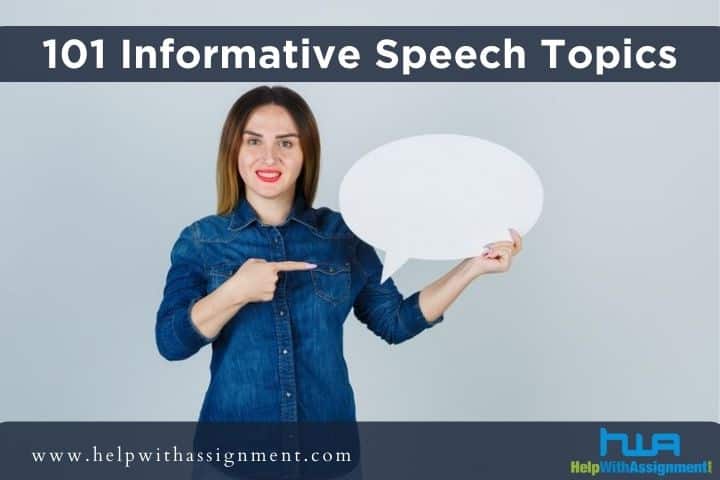 101 Informative Speech Topics for Students