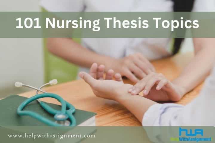 101 Unique Nursing Thesis Topics