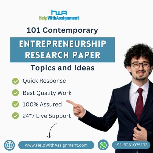 Contemporary Entrepreneurship Research Paper Topics